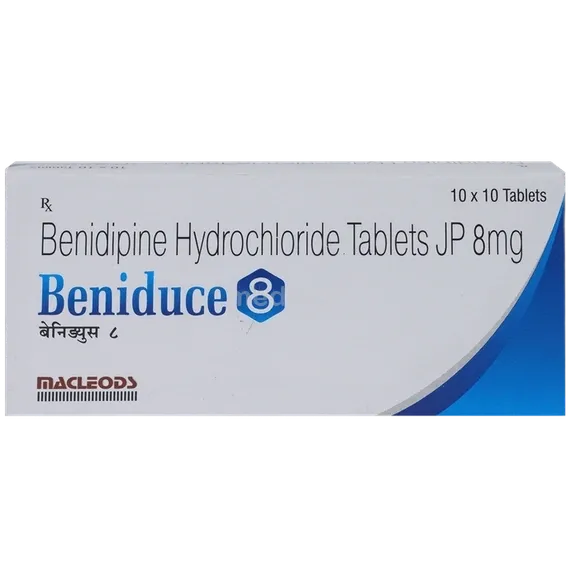 beniduce 8mg tablet 10's